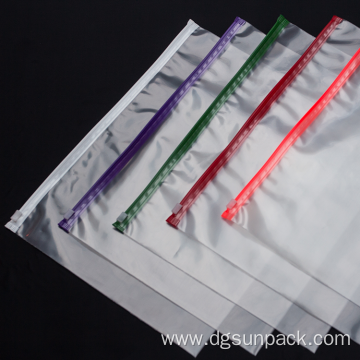 transparent clothing zip lock custom ziplock bags